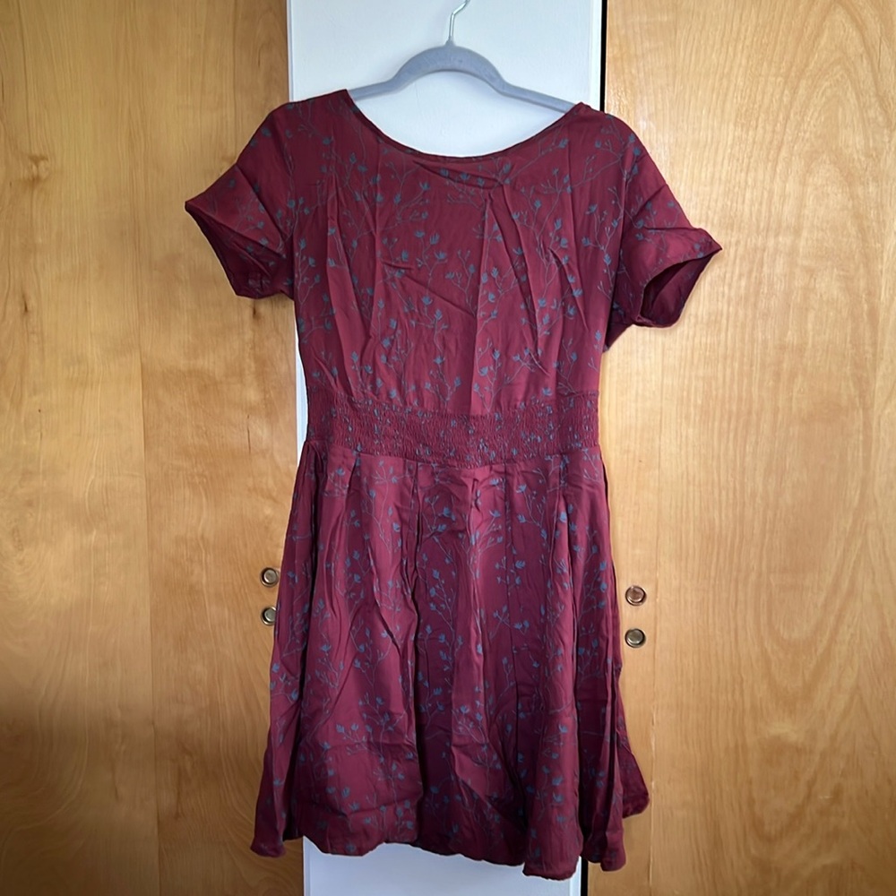 Roxy open back mini dress